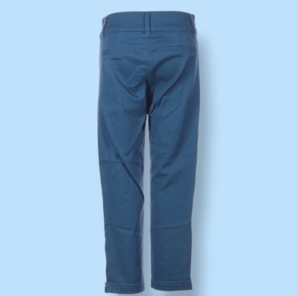 ⭐Tinsel Blue Khaki Pants w/ Zippered Legs - Picture 3 of 8